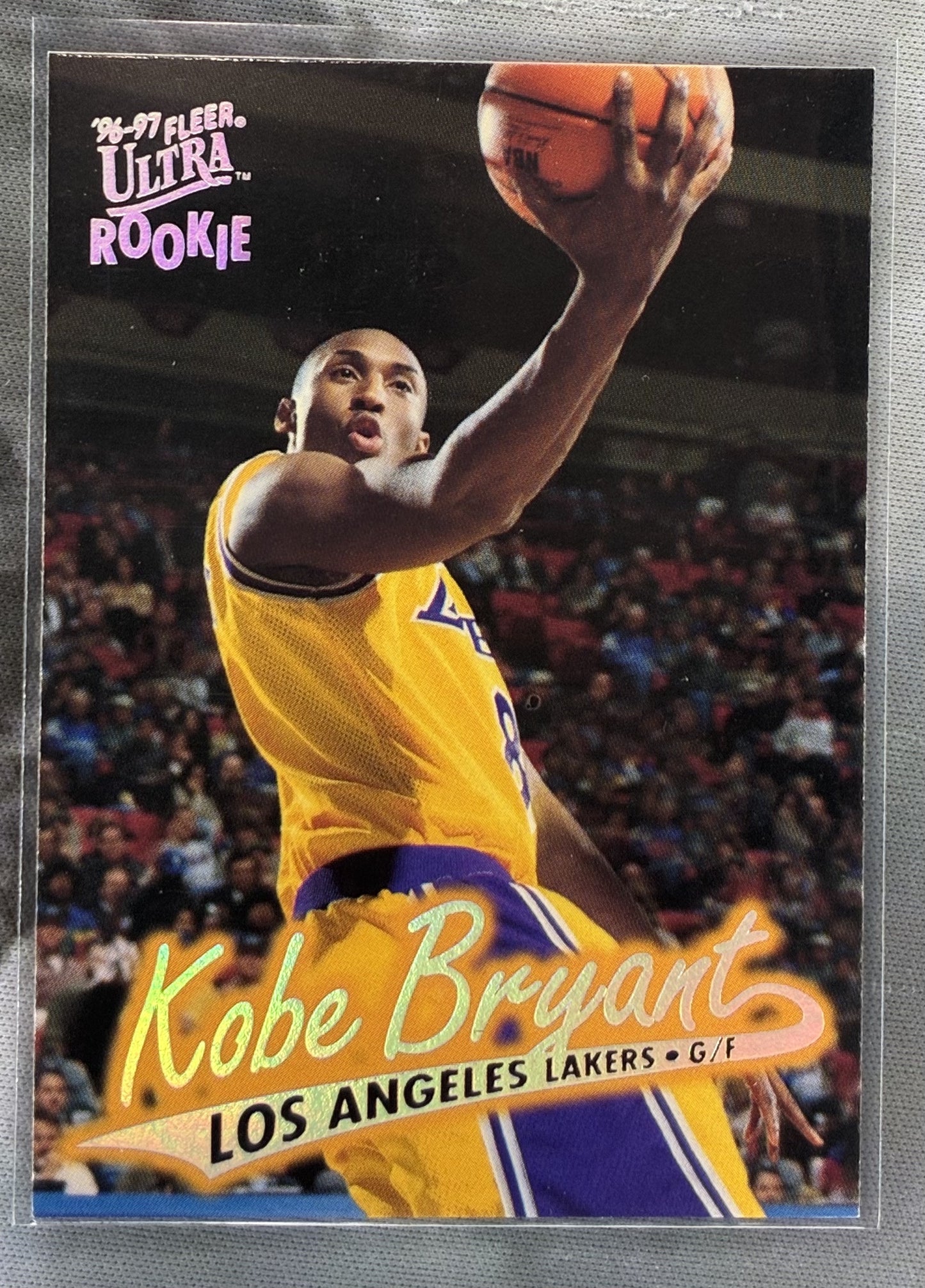1996-97 Fleer Ultra Kobe Bryant #52 Rookie Card