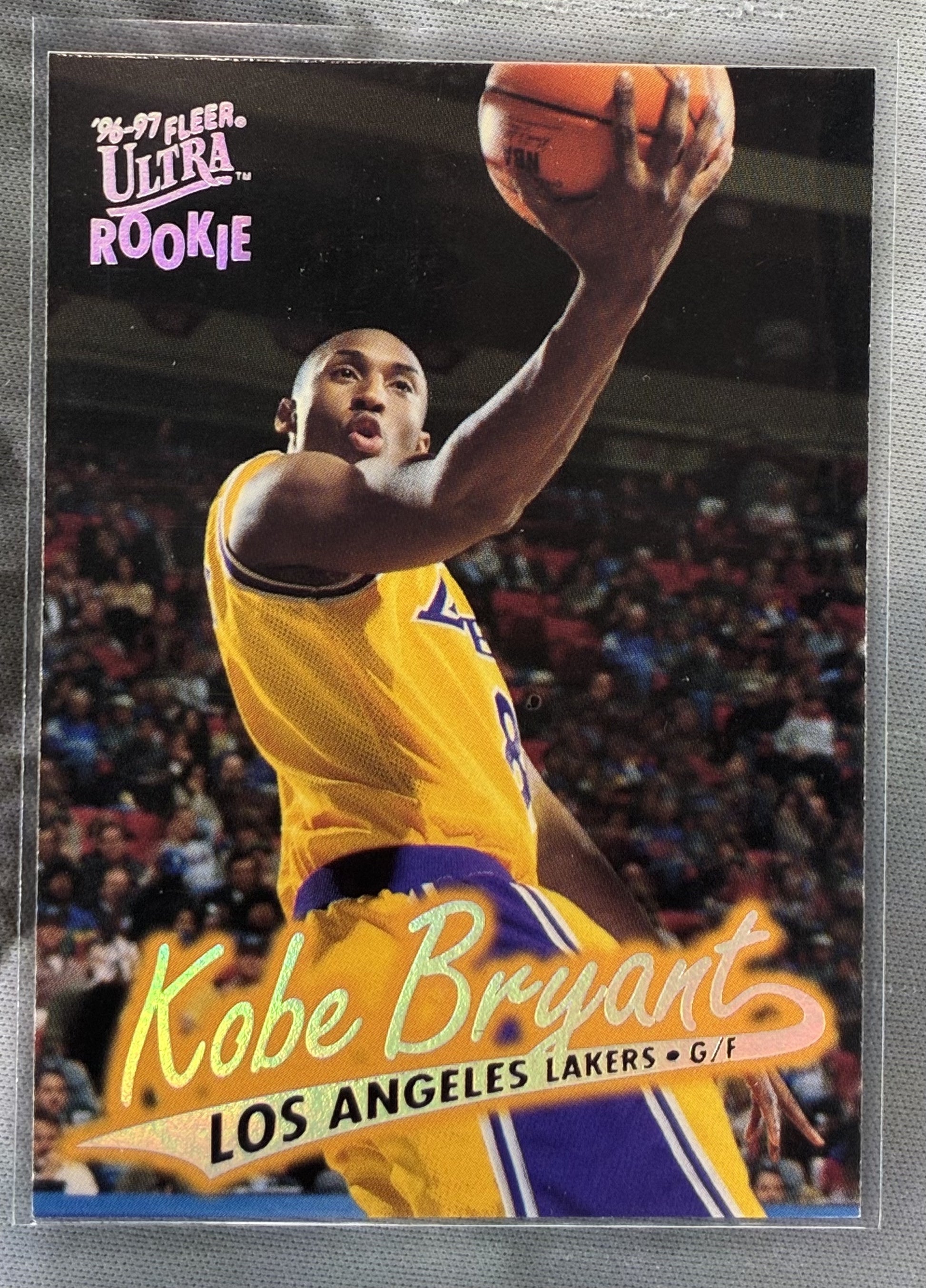 1996-97 Fleer Ultra Kobe Bryant #52 Rookie Card