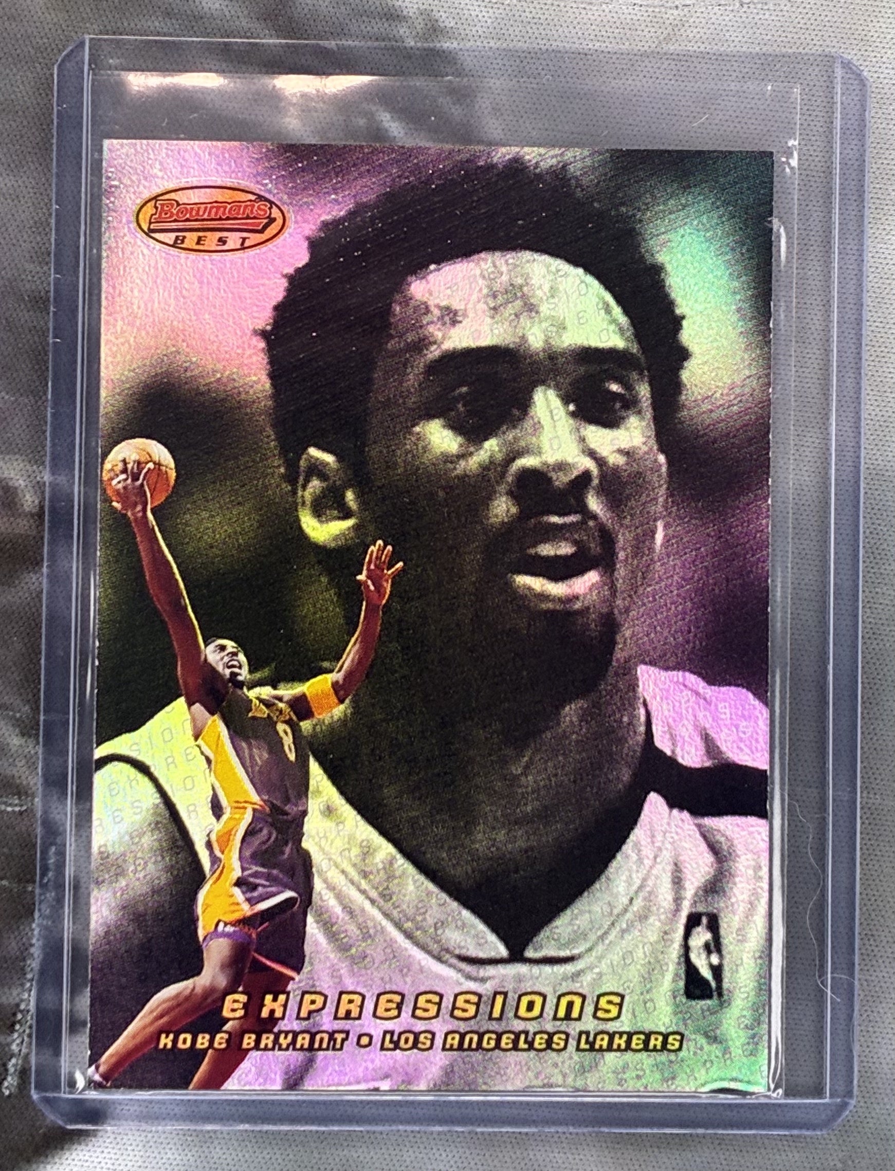 2000-01 Bowman’s Best Expressions E7 Kobe Bryant