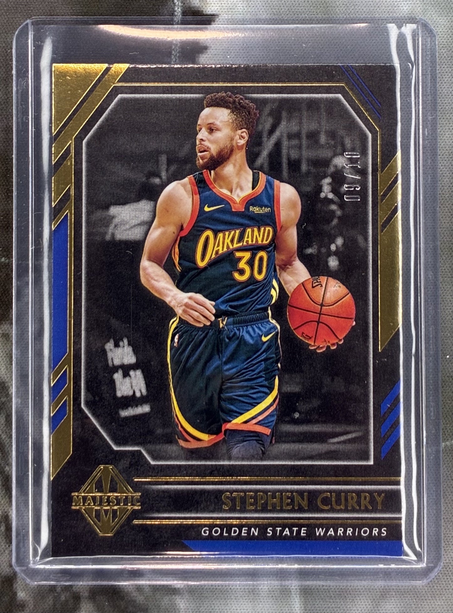 2020-21 Panini Chronicles Majestic Gold Stephen Curry #357 /10