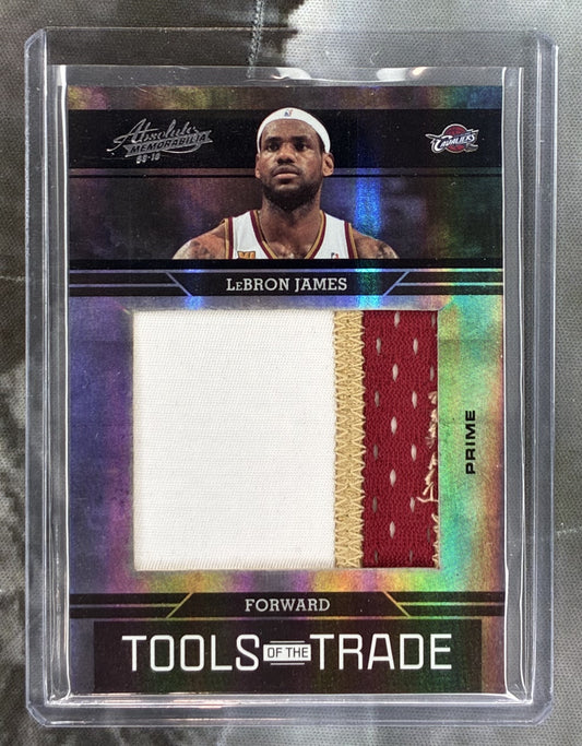 2009-10 Panini Absolute Tools of the Trade Prime LeBron James /10