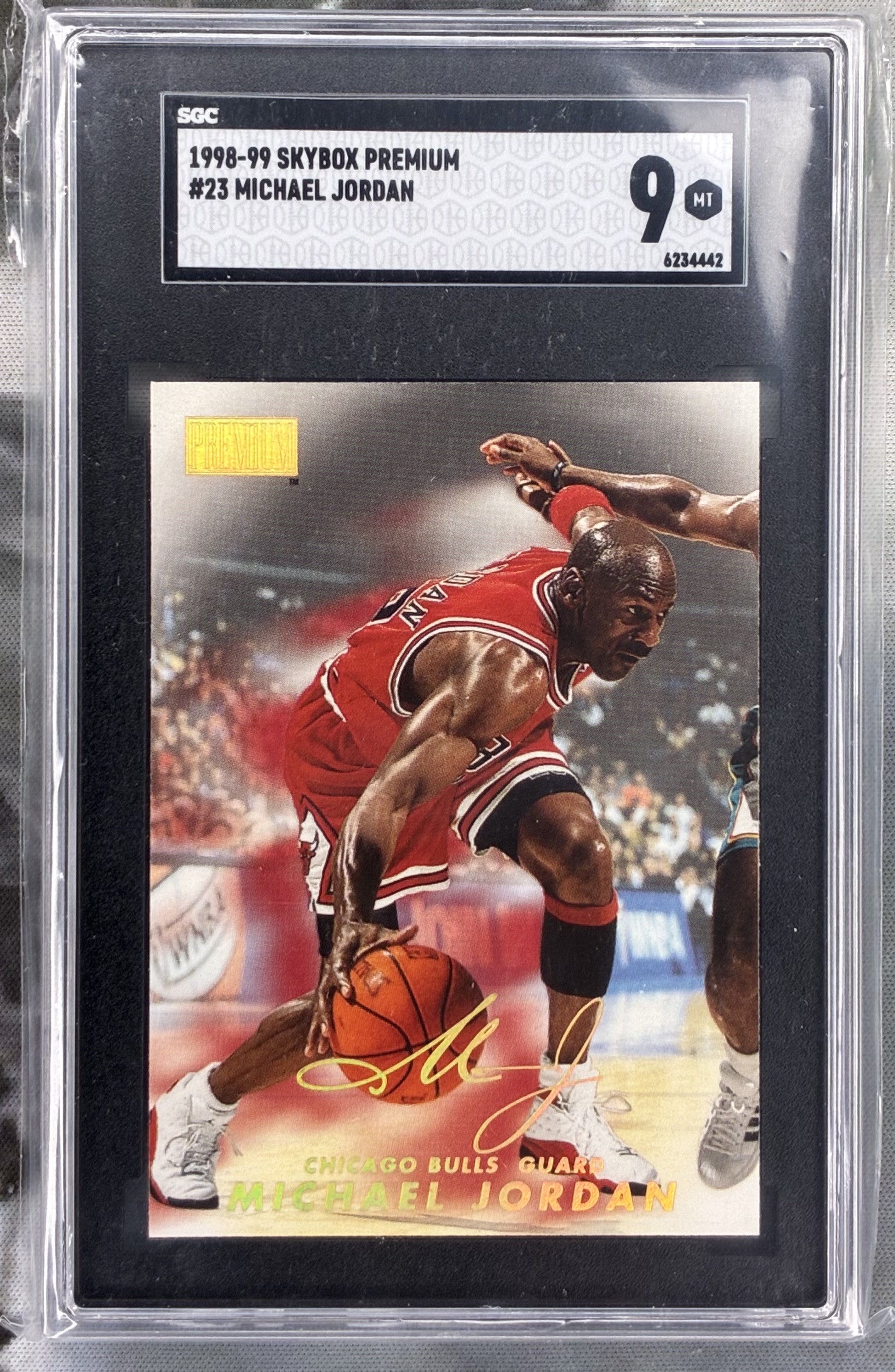 1998-99 SkyBox Premium Michael Jordan #23 SGC 9