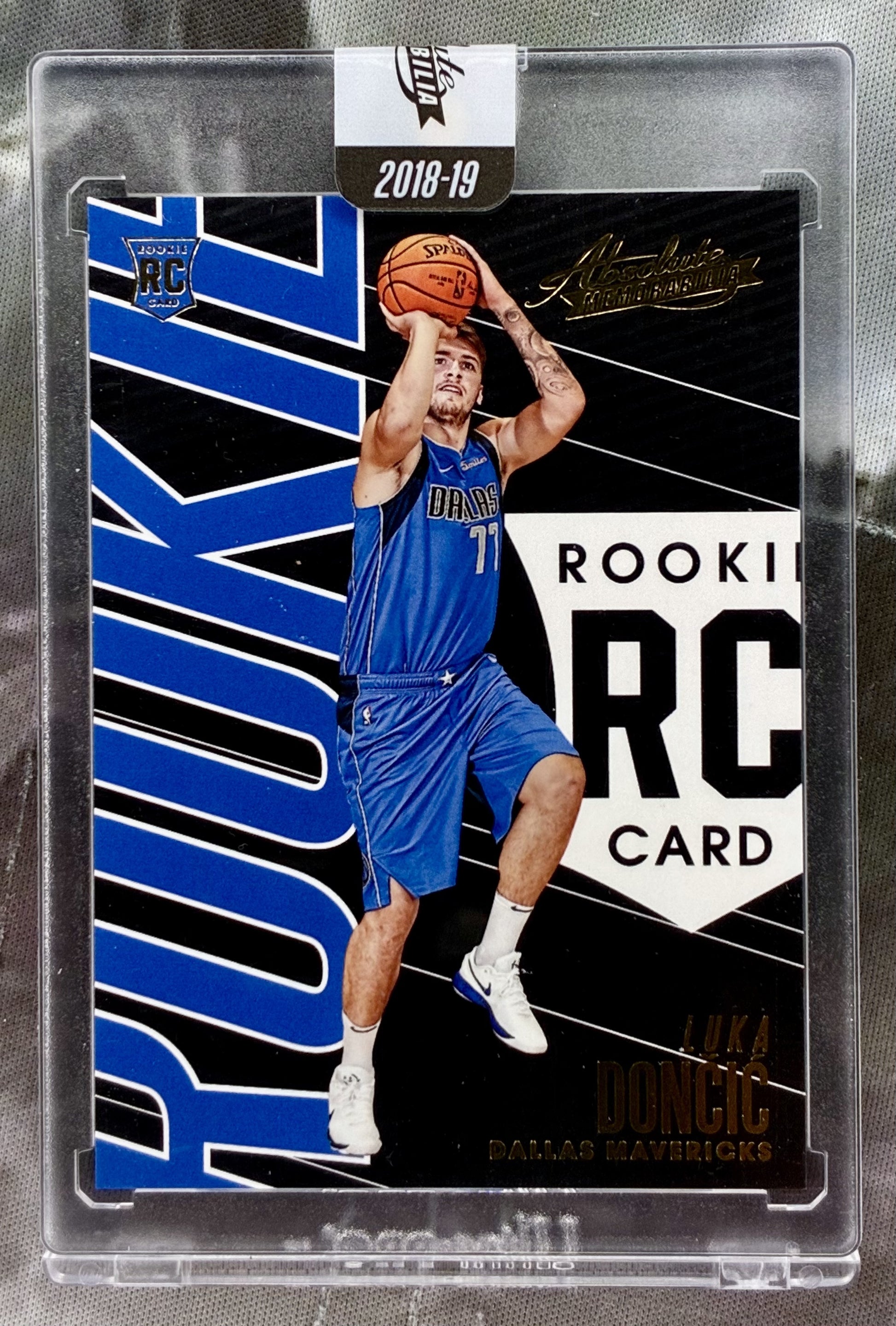 2018-19 Panini Absolute Luka Doncic Rookie 58 sealed uncirculated card