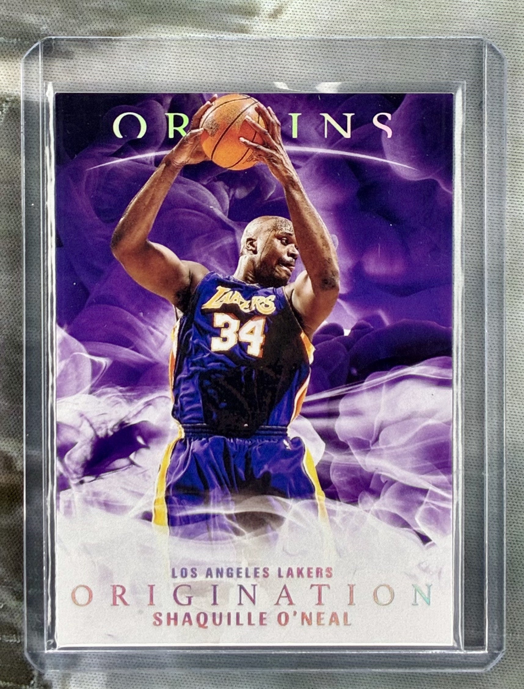 Shaquille O’Neal Origination SSP 2021-22 Panini Origins Case Hit
