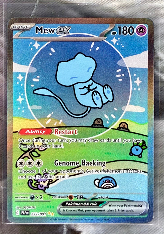Pokemon Mew ex 232/091 Special Illustration Rare NM