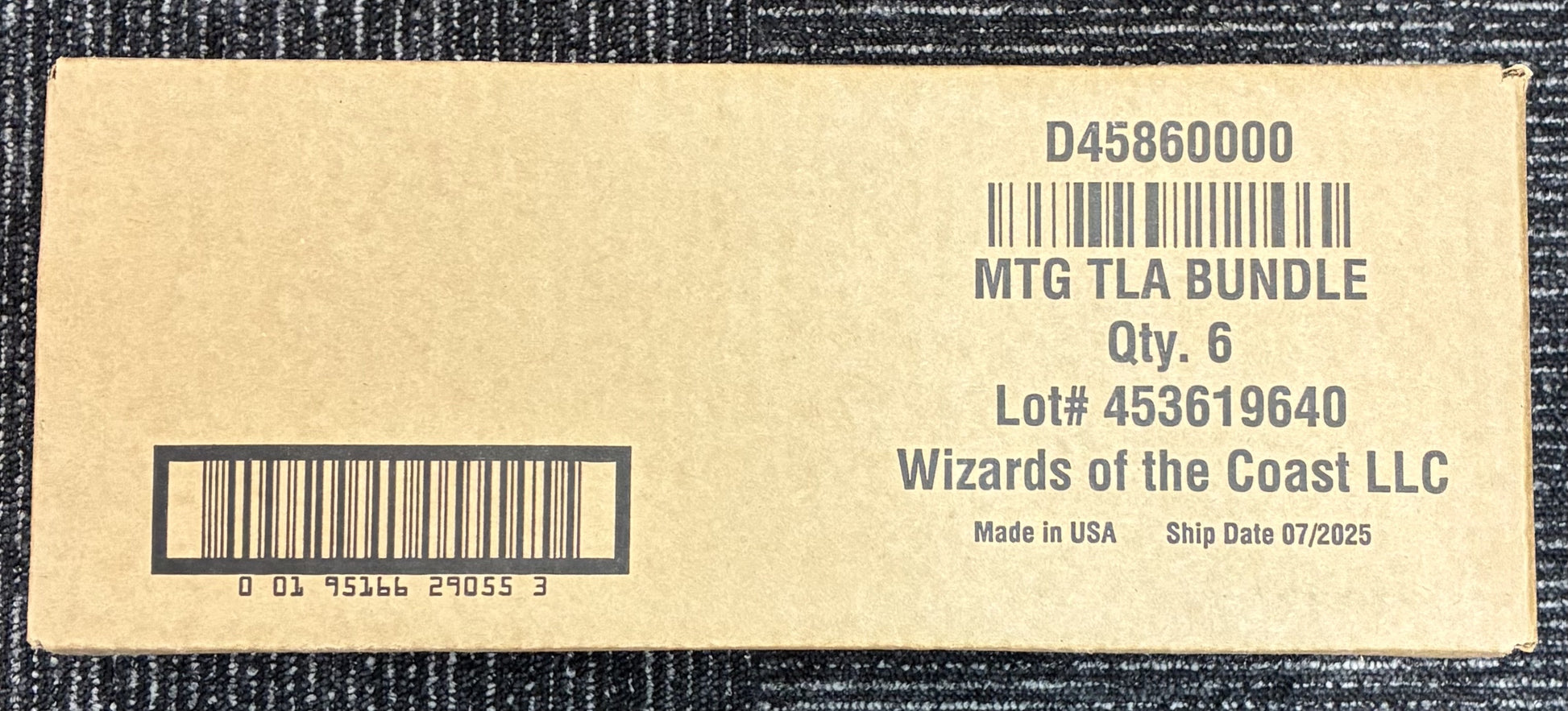 MTG Avatar The Last Airbender bundle case 6 boxes
