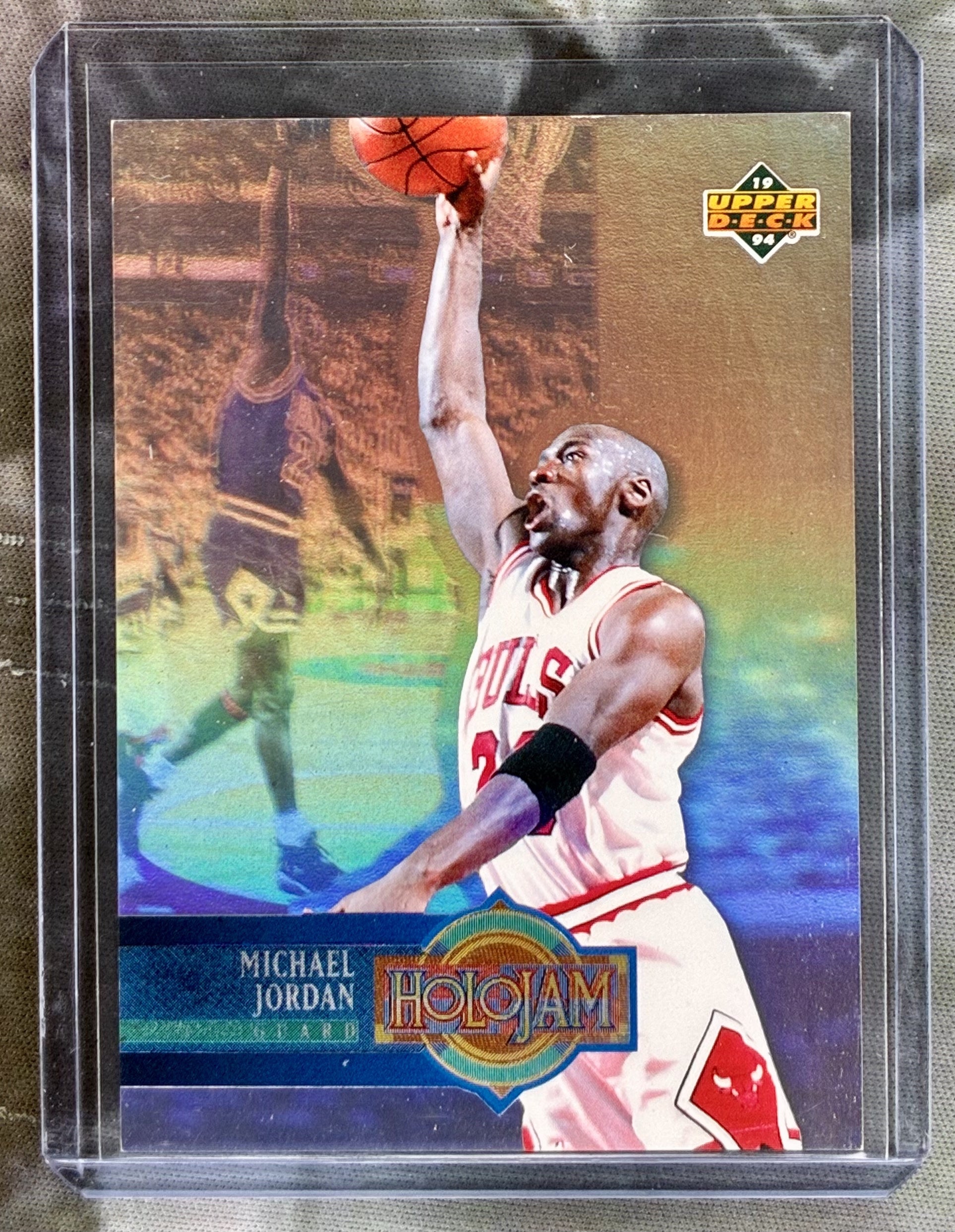 Michael Jordan 1993 Upper Deck Holojam H4 Bulls card