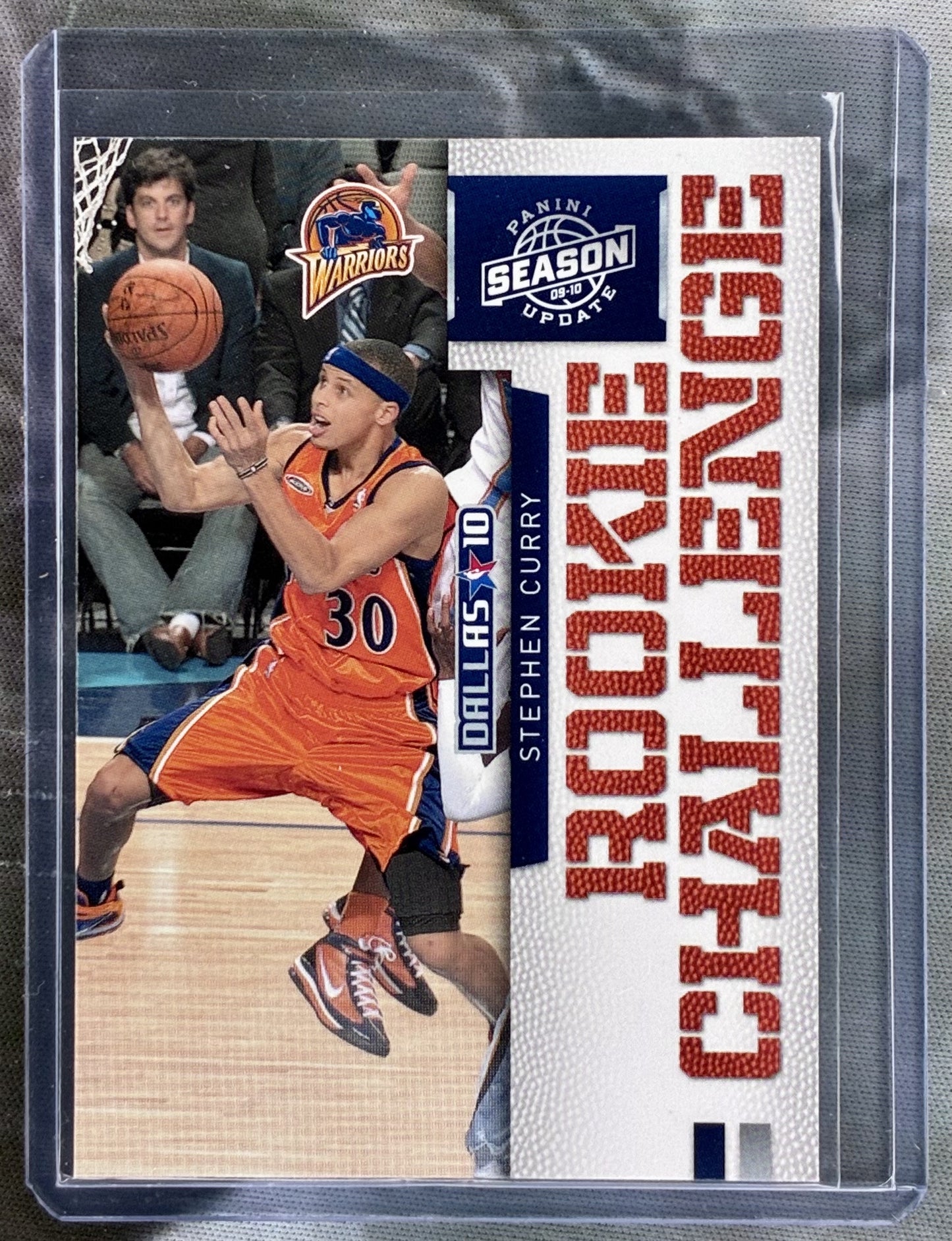 Stephen Curry 2009 Panini Season Update 1 rookie card