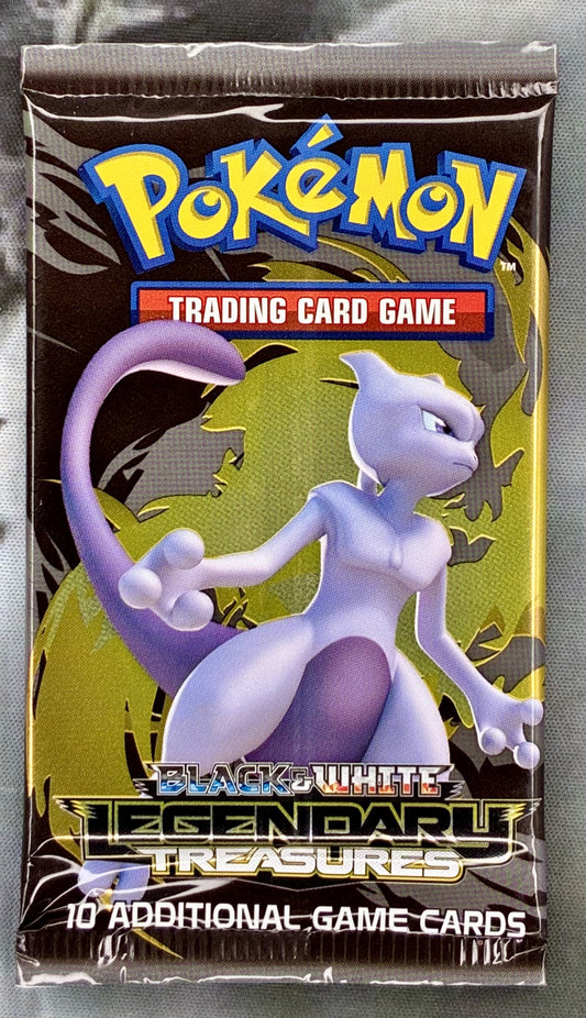 Pokemon Legendary Treasures 2013 Booster Pack assorted artworks sealed product