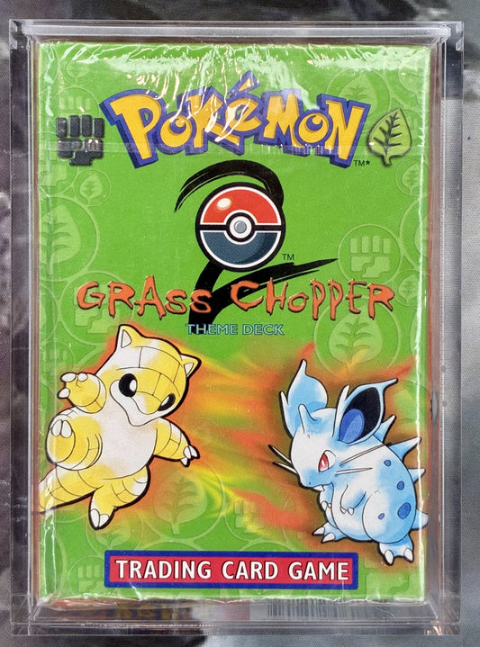 Pokemon Base Set 2 Grass Chopper Theme Deck sealed product