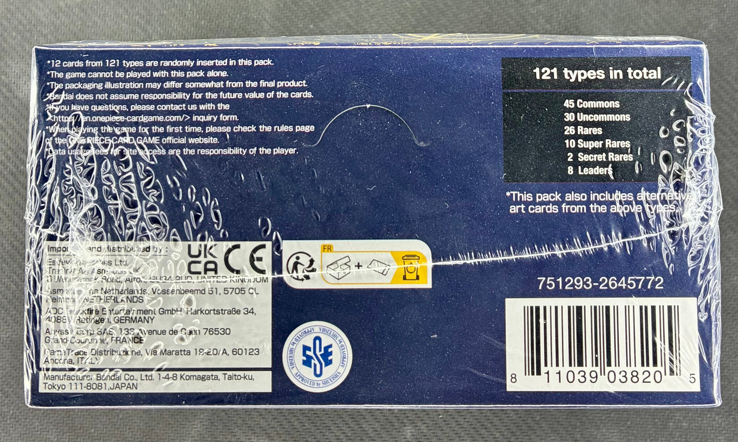 One Piece Romance Dawn OP-01 Booster Box Blue Bottom