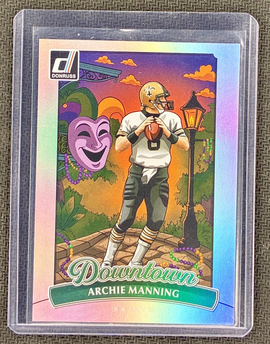 2025 Panini Donruss Downtown Archie Manning #5 Football Card