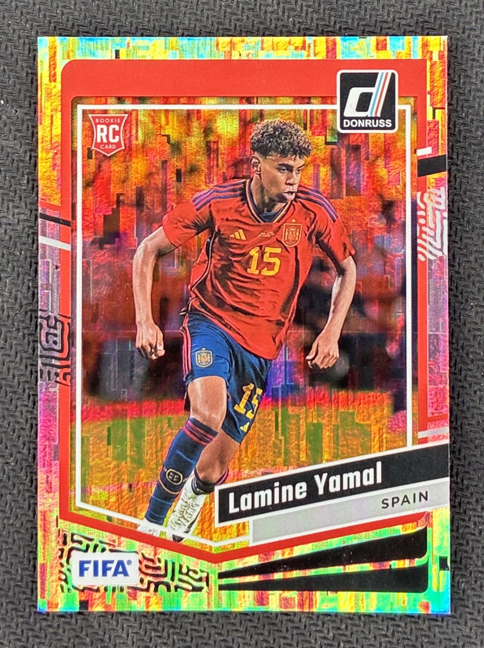 Lamine Yamal 2023-24 Panini Donruss Silver Rookie #54 Spain Soccer Card