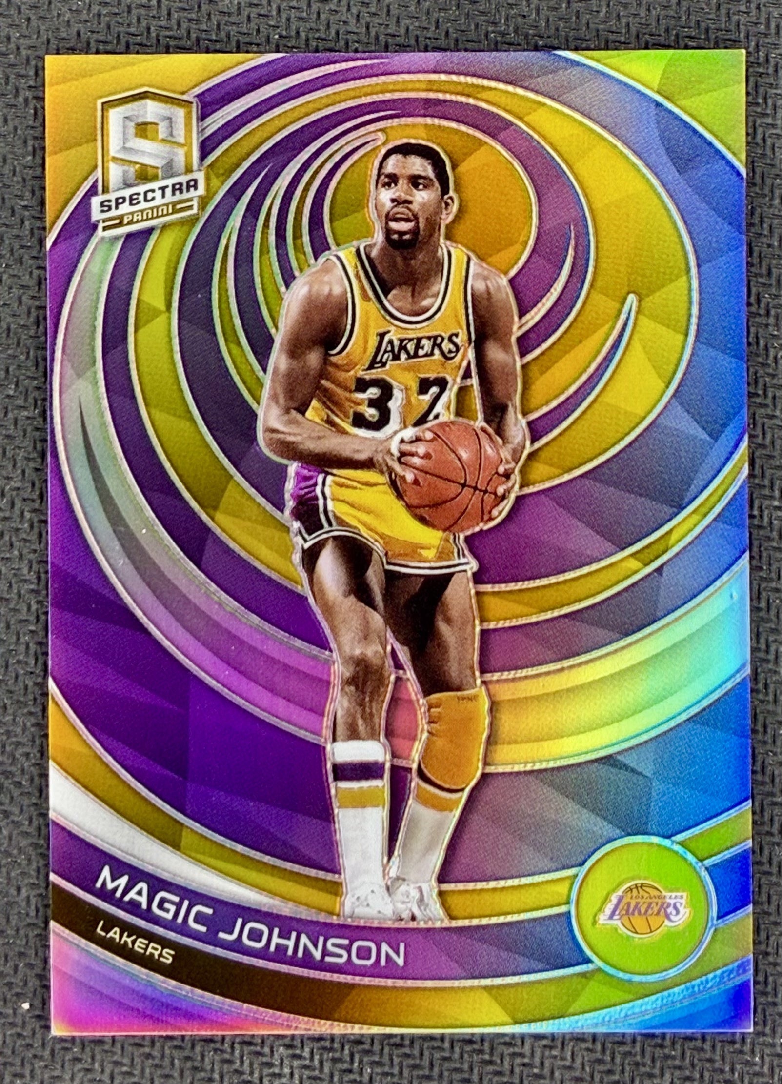 Magic Johnson 2022-23 Panini Spectra Gold #144 /10 Lakers – Urban