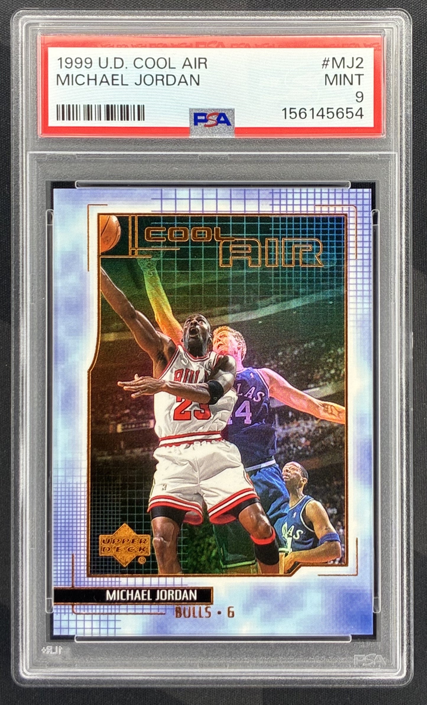 Michael Jordan 1999 Upper Deck Cool Air MJ2 PSA 9 MINT Chicago Bulls Basketball Card