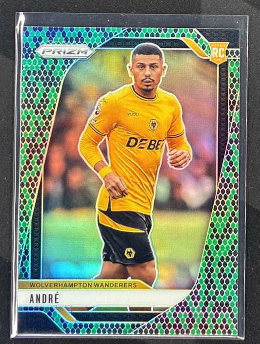 2024-25 Panini Prizm Premier League André Snakeskin RC #217 Wolves