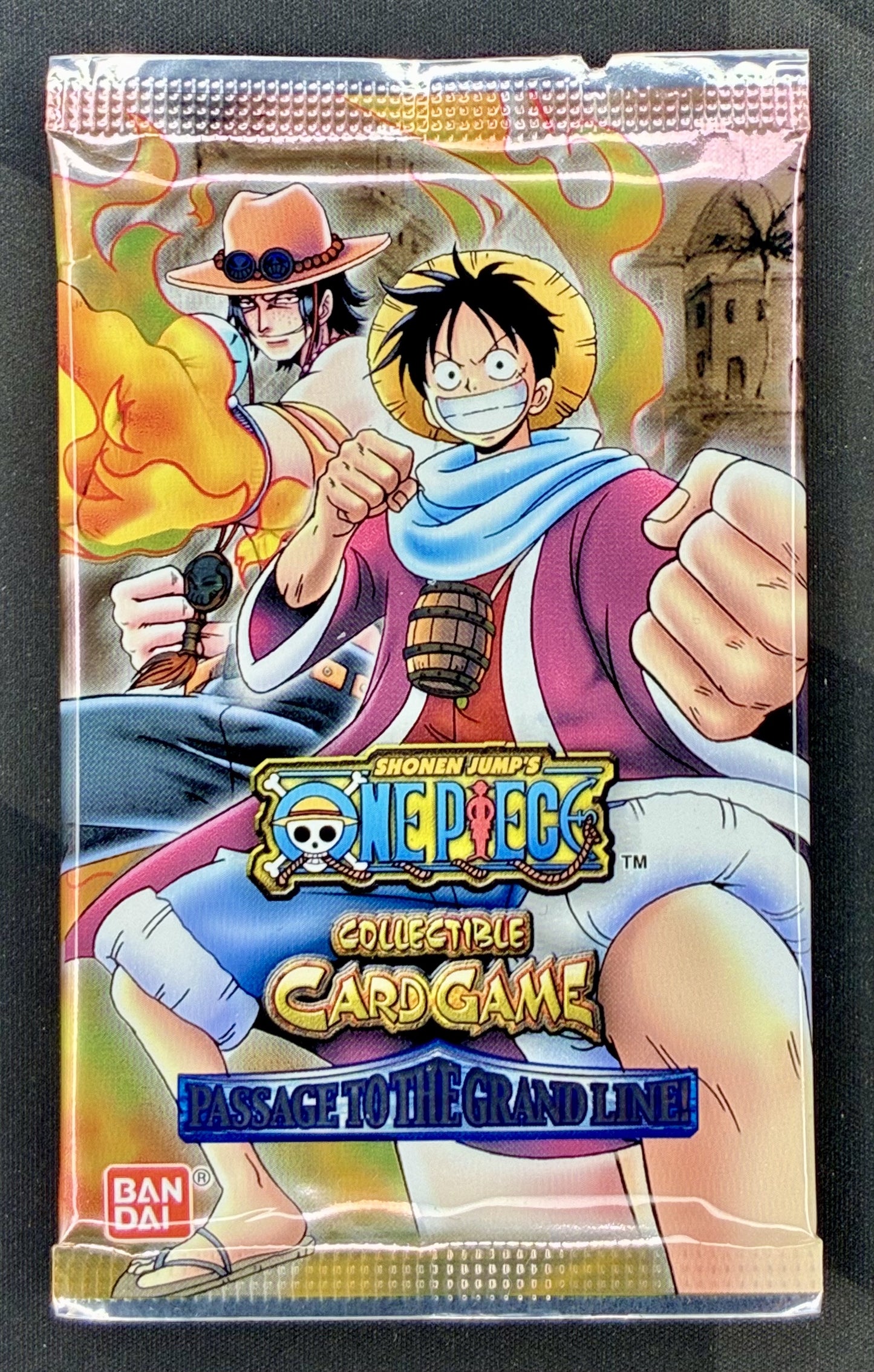2006 Bandai One Piece CCG Passage to the Grand Line vintage factory sealed booster pack.