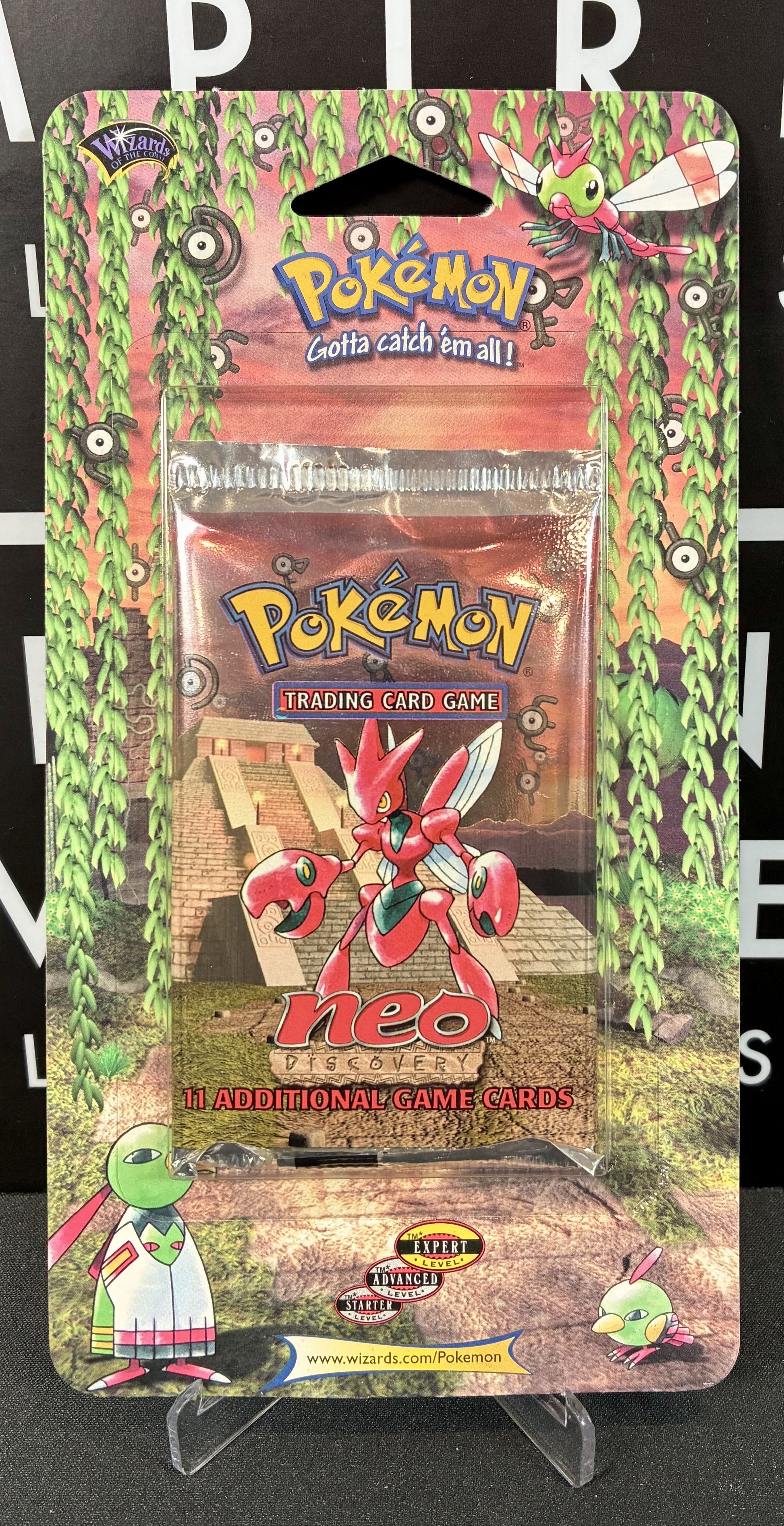 Pokmon Neo Discovery Scizor Blister Sealed Unlimited Pack Urban Empire Collectables AU Pokmon Neo Discovery Scizor Blister Sealed Unlimited Pack Urban Empire Collectables AU