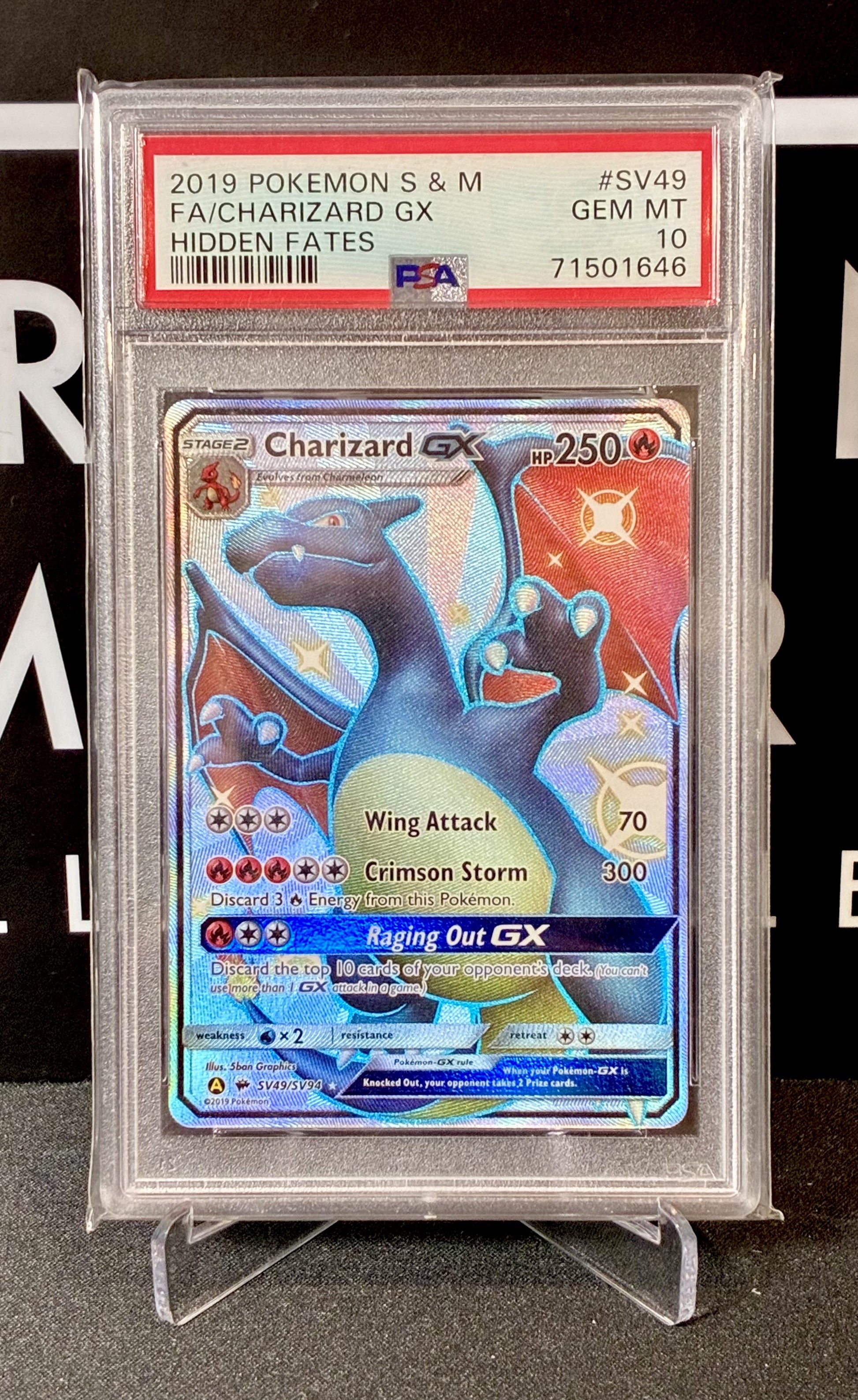 pokemon cards charizard gx Shiny card Promo Retreat cost Charizard GX - SM -