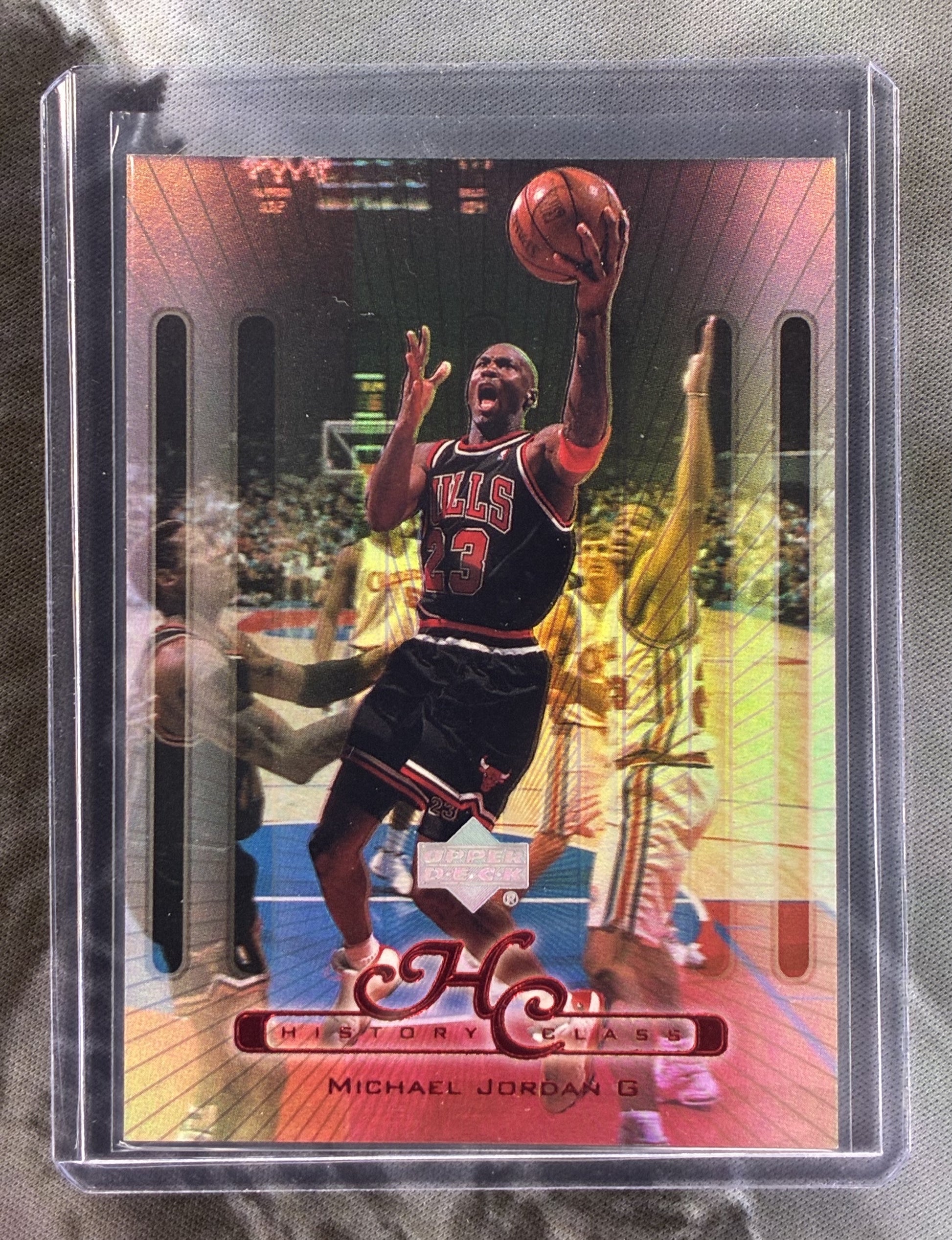 Michael Jordan 1999-00 Upper Deck History Class Holo Insert #HC1