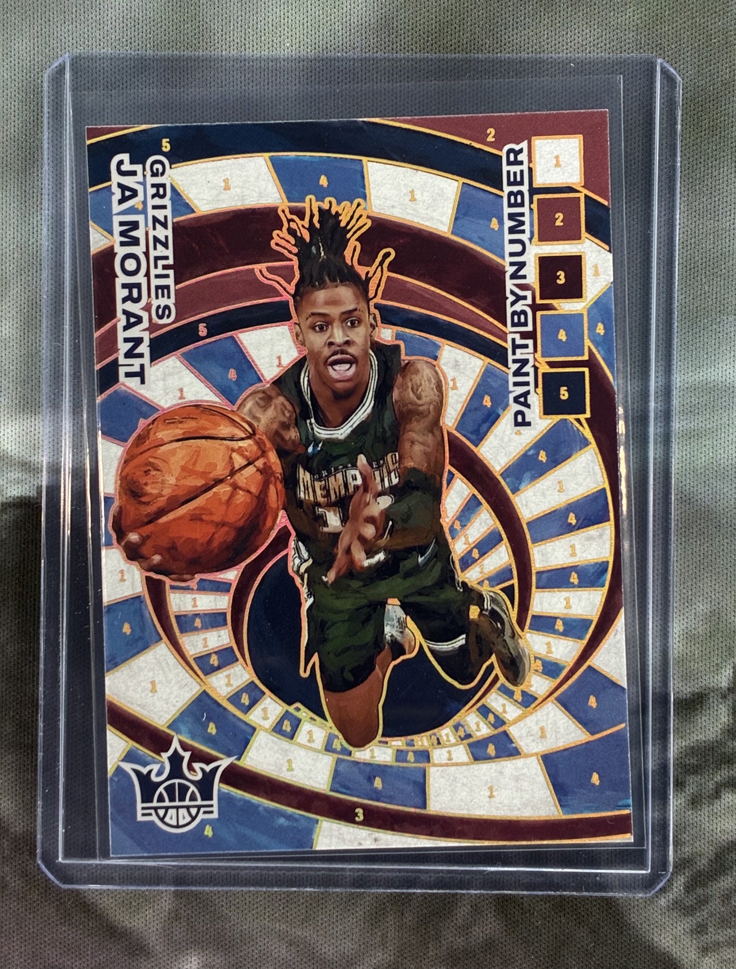 2022-23 Court Kings Ja Morant Paint By Numbers SSP Case Hit