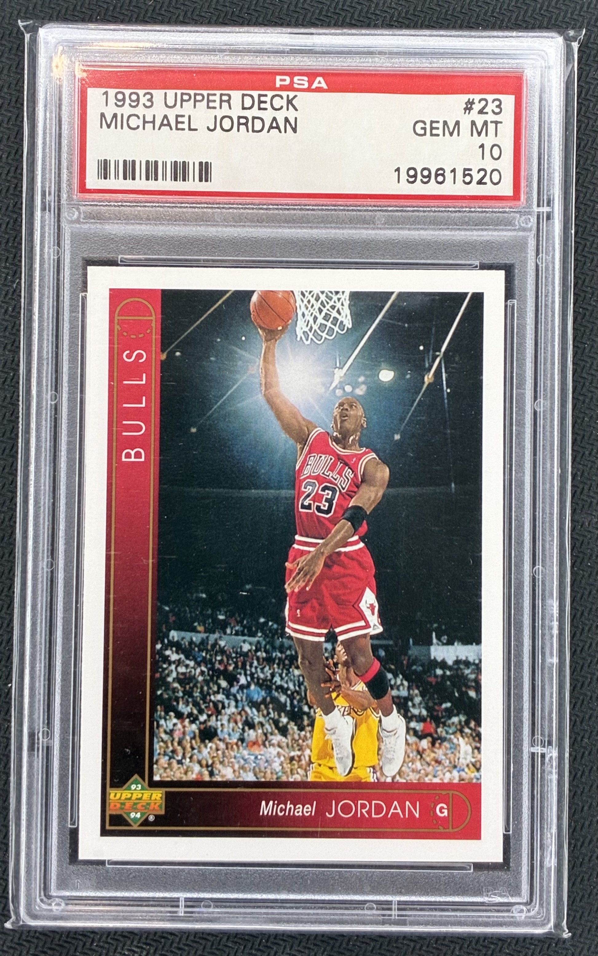 PSA 10 Michael Jordan 1993-94 Upper Deck #23 Basketball Card