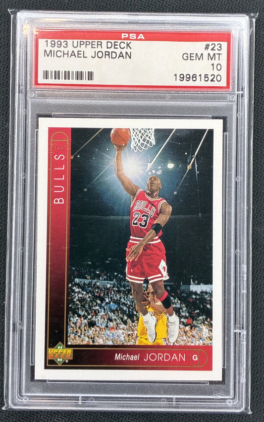 PSA 10 Michael Jordan 1993-94 Upper Deck #23 Basketball Card