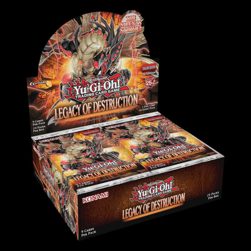 YU-GI-OH TCG LEGACY OF DESTRUCTION BOOSTER BOX