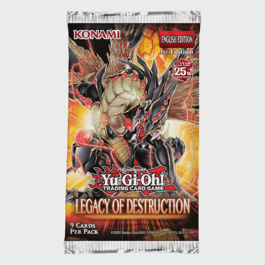 YU-GI-OH TCG LEGACY OF DESTRUCTION BOOSTER PACK