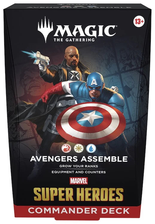 Magic The Gathering Marvel Super Heroes Commander Deck