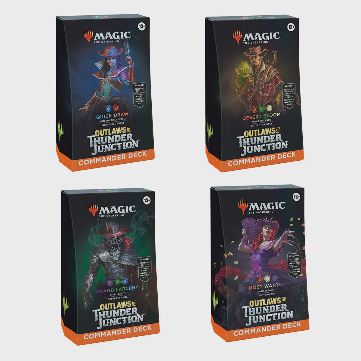 Magic: The Gathering Outlaws of Thunder Junction Commander Deck sealed product