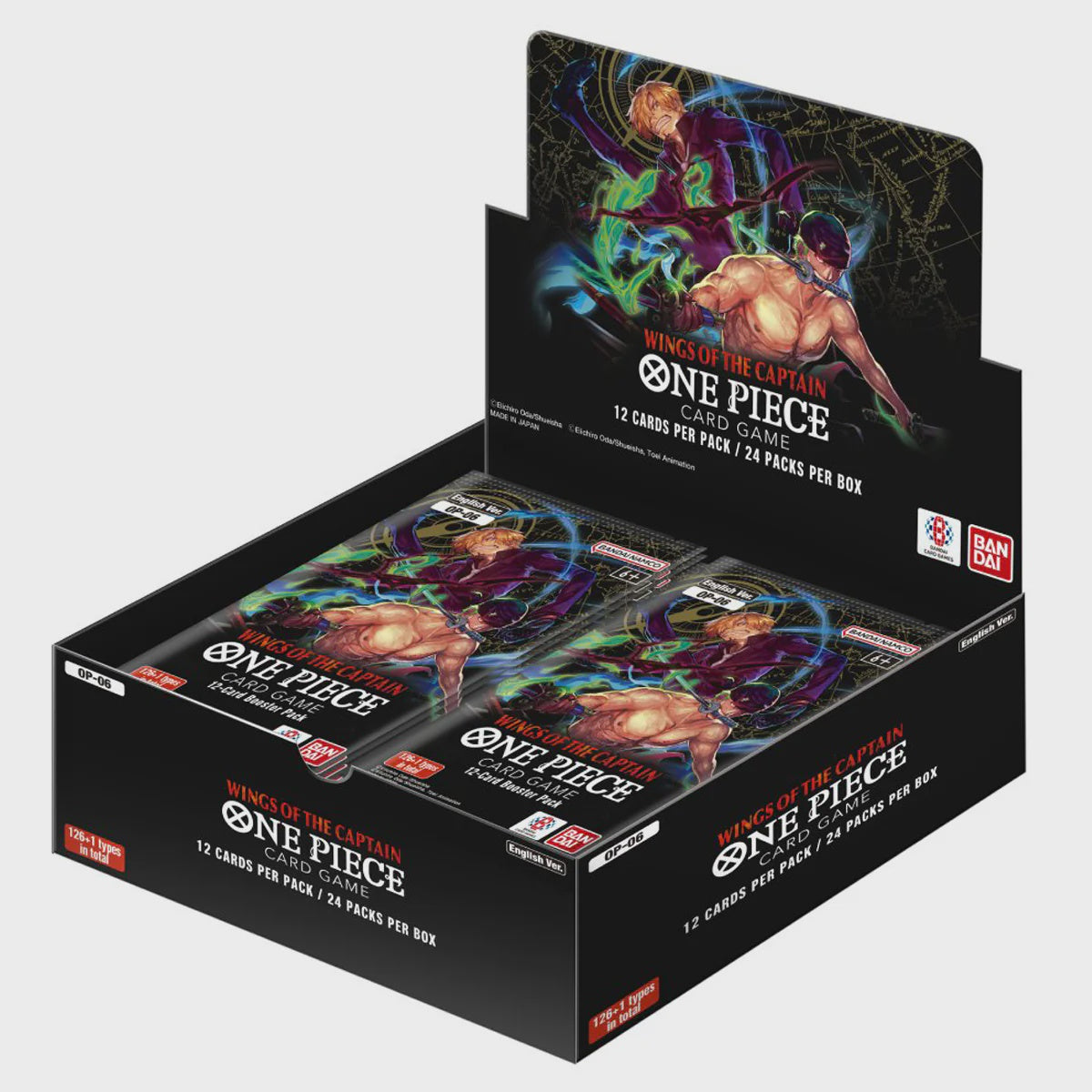 One Piece OP-06 Wings of the Captain Booster Box 24 packs sealed product