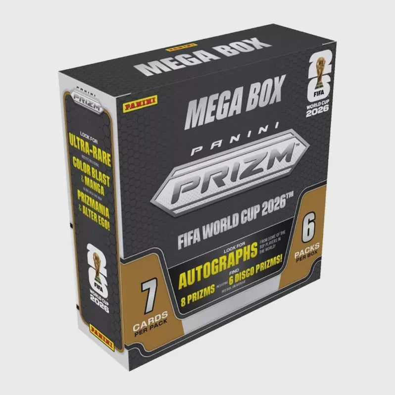 2026 Panini Prizm FIFA World Cup Soccer Mega Box