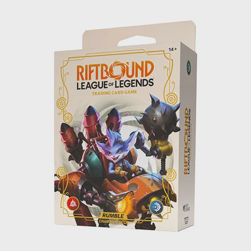 Riftbound League of Legends TCG Spiritforged Rumble Champion Deck