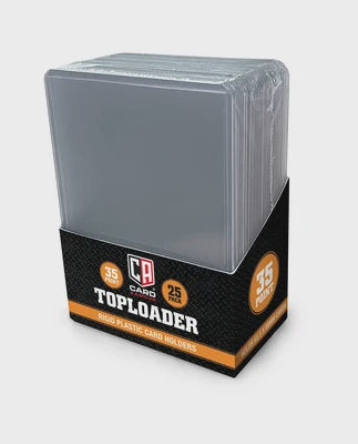 Card Armour 35pt Top Loaders 25 pack for standard trading card protection.