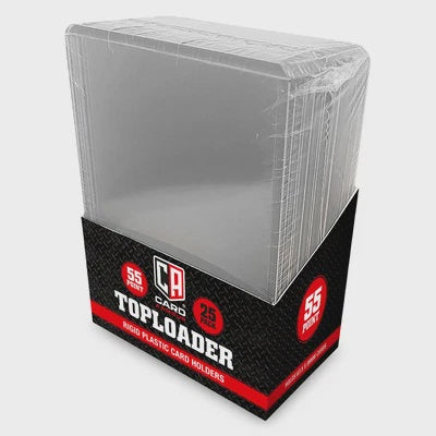 Card Armour 55pt Top Loaders – 25 Pack