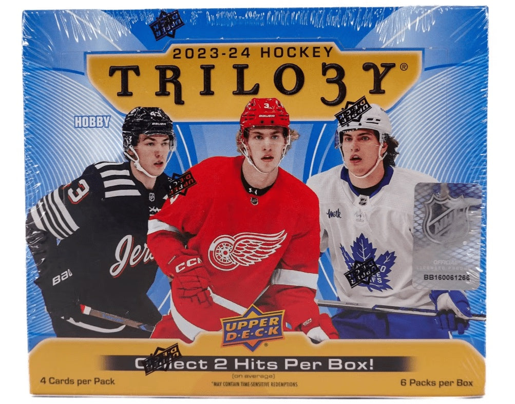 2023-24 UPPER DECK TRILOGY HOCKEY HOBBY BOX