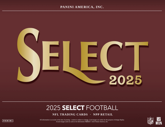 2025 Panini Select Football Hobby Blaster Box NFL trading cards