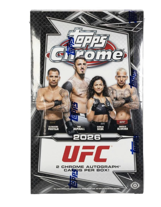 2026 Topps Chrome UFC Hobby Box