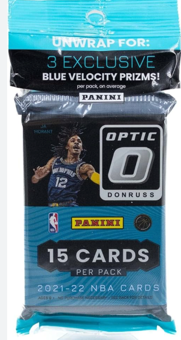 2021-22 Panini Donruss Optic 15 Card Multi-Pack