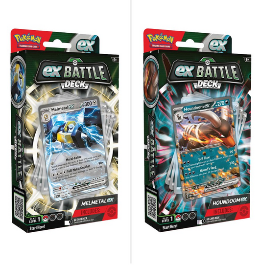 Pokémon TCG: Houndoom ex and Melmetal ex Battle Decks