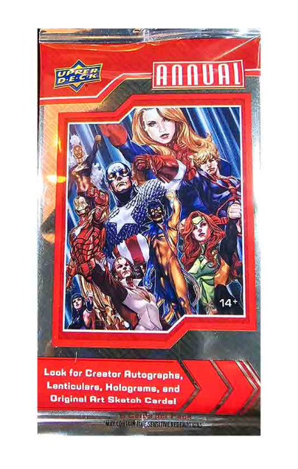 2022-23 Upper Deck Marvel Annual Trading Cards Hobby Pack