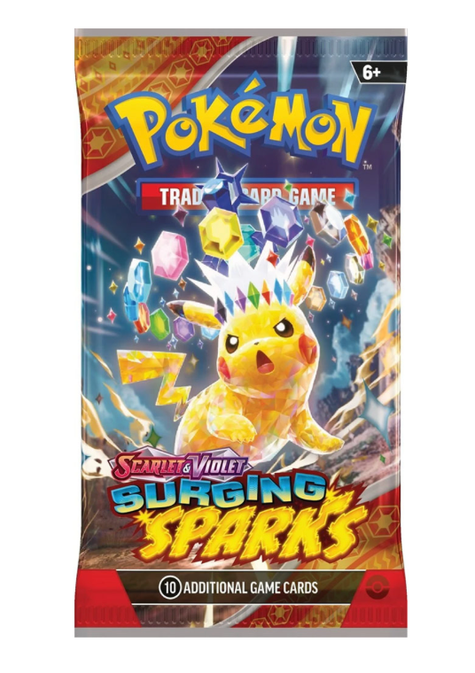 Pokémon TCG: Scarlet & Violet—Surging Sparks Single Booster Pack