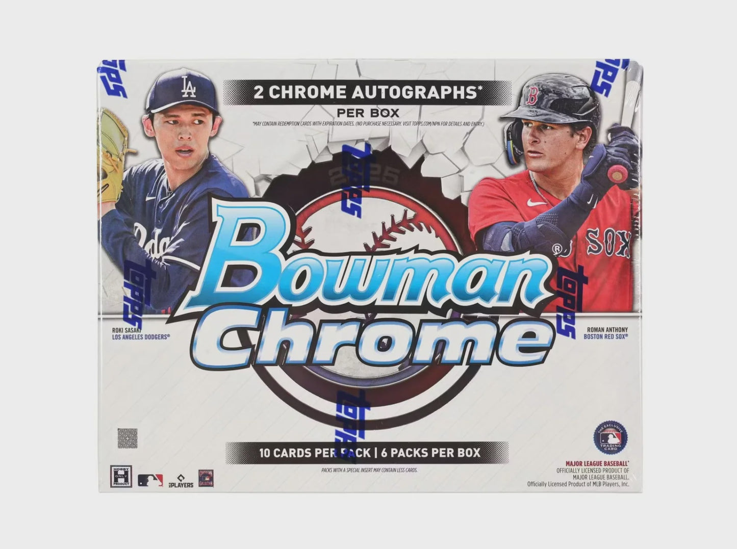 2025 Bowman Chrome Baseball Hobby Box