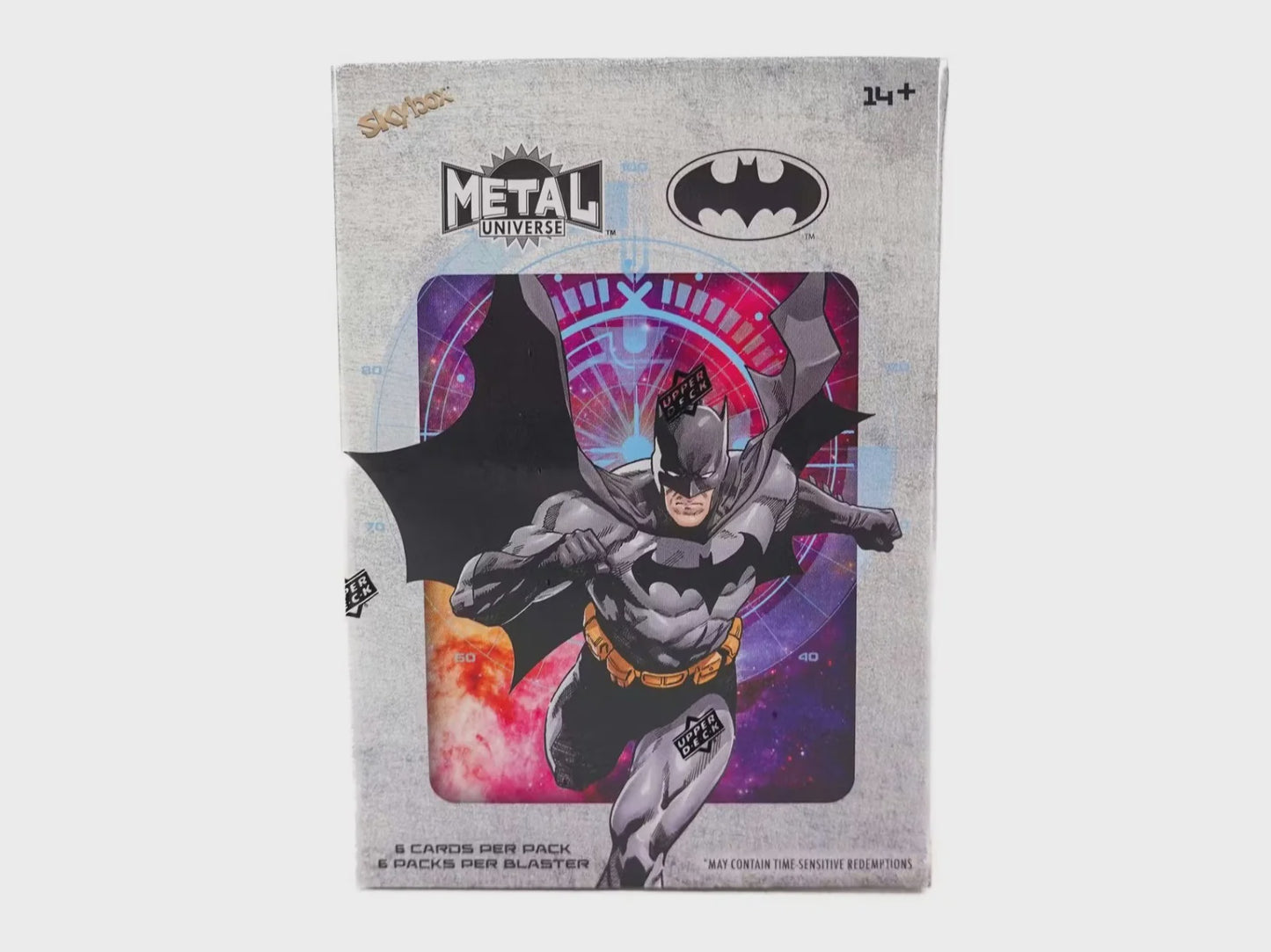 2025 Upper Deck Batman Skybox Metal Universe 6-Pack Blaster Box