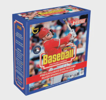 2026 Topps Heritage Baseball Mega Box cards