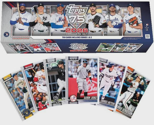 2026 Topps Baseball Complete Factory Set Box