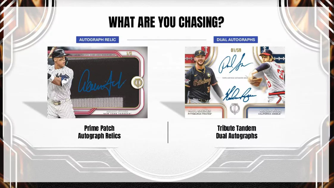 PREORDER: 2026 Topps Tribute Baseball Hobby Box (July 29)
