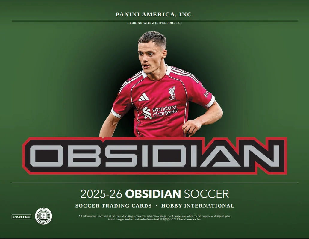 2025-26 Panini Obsidian Soccer Hobby International Box