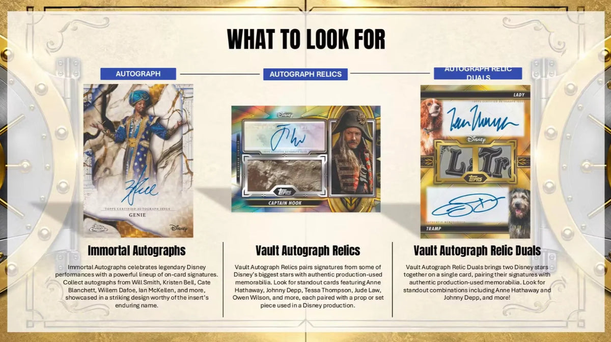 2026 Topps Vault Disney Hobby Box
